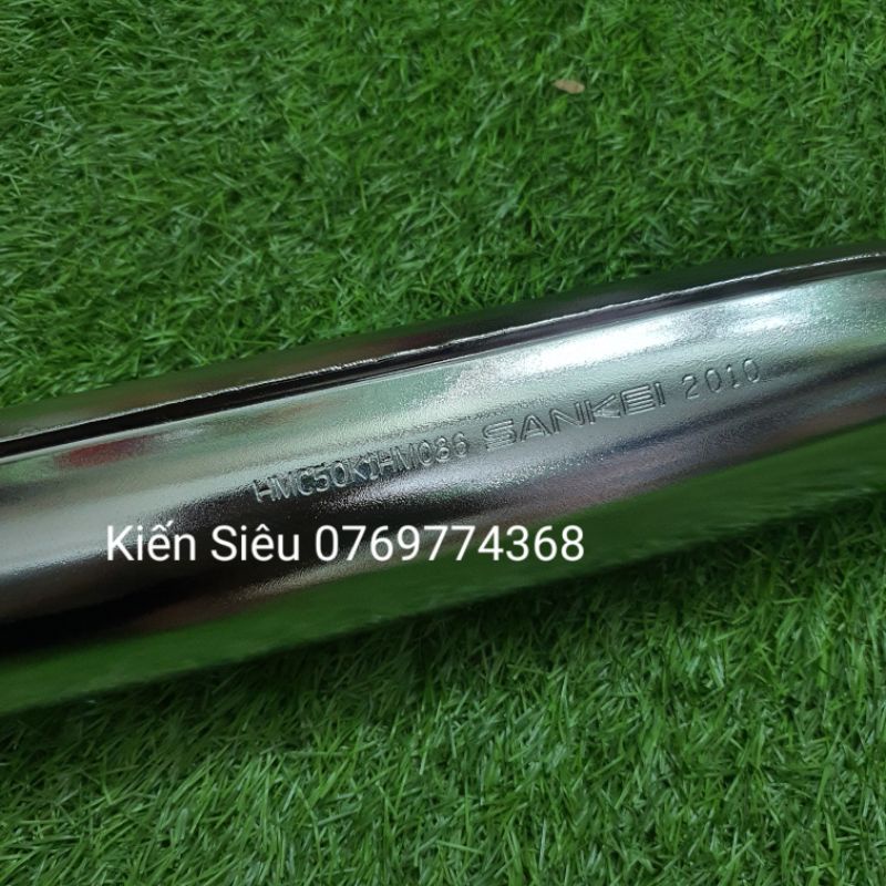 Pô Dame Honda cub 78 hàng Thái xi mờ phù hợp Cub 78, 67, CD, CL