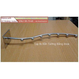 Tay Bi 7 Nút Inox 20 Chiếc TREO QUẦN ÁO SHOP