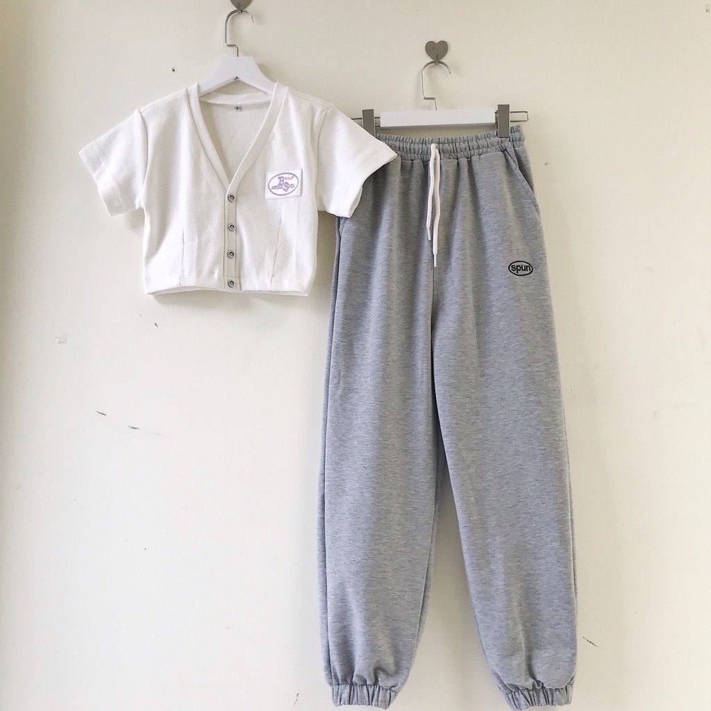 [Quần Nữ] Quần jogger nữ Spun ulzzang siêu hot trend