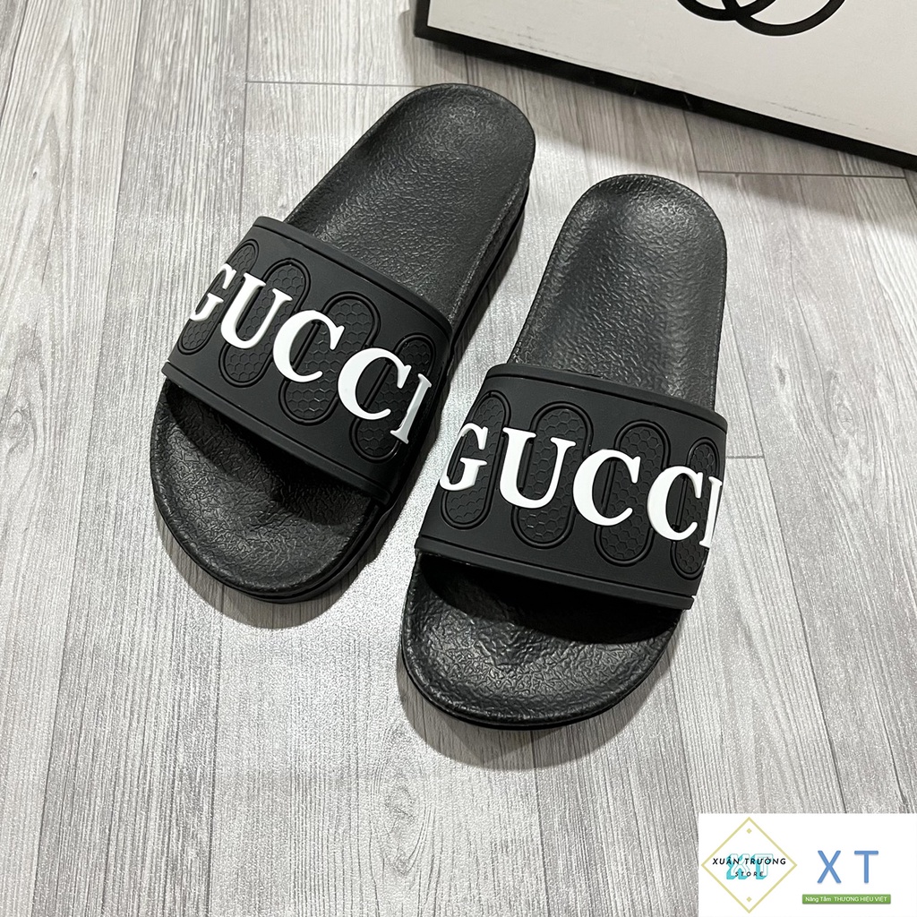 Dép nam nữ  quai ngang G C   - Dép UNISEX bản đế cao Trend   XT - STORE