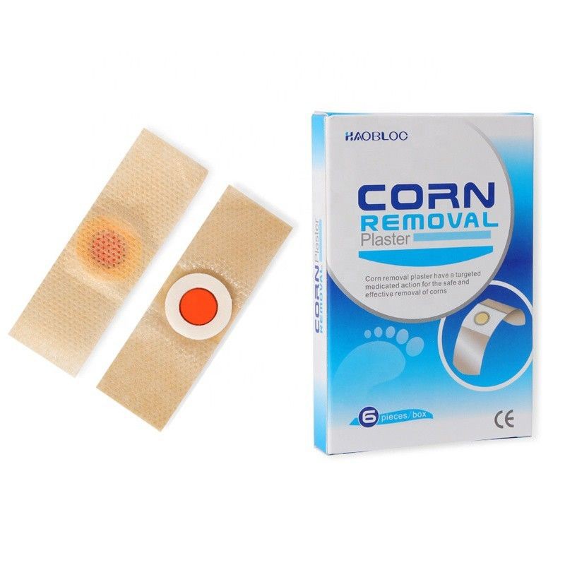 Miếng dán giảm mụn cóc CORN REMOVAL plaster Haoboloo, an toàn dễ sử dụng - soleil shop