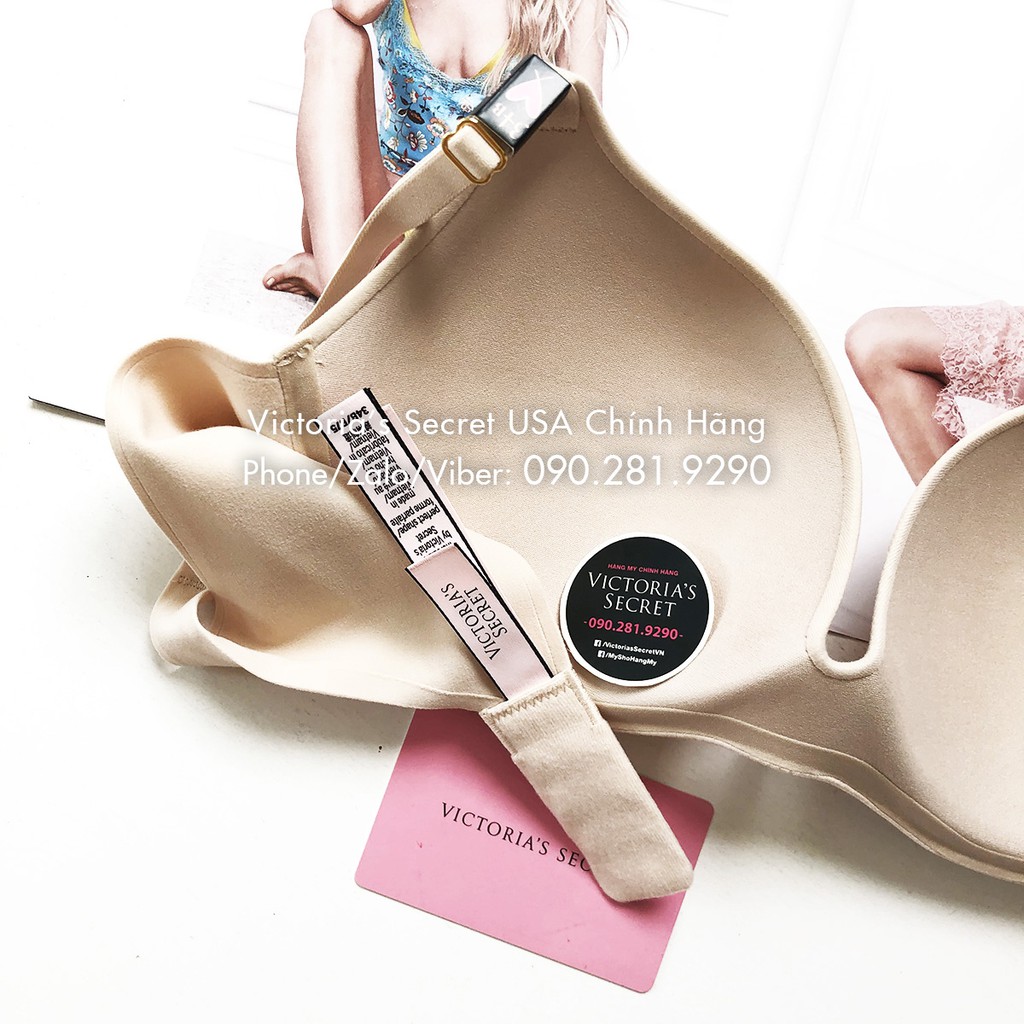 (34C/C75 - Bill Mỹ) - Áo ngực nude sáng (14) nâng ngực, Incredible siêu xinh, Inc Smo Chamgagne - Victoria's Secret USA | BigBuy360 - bigbuy360.vn