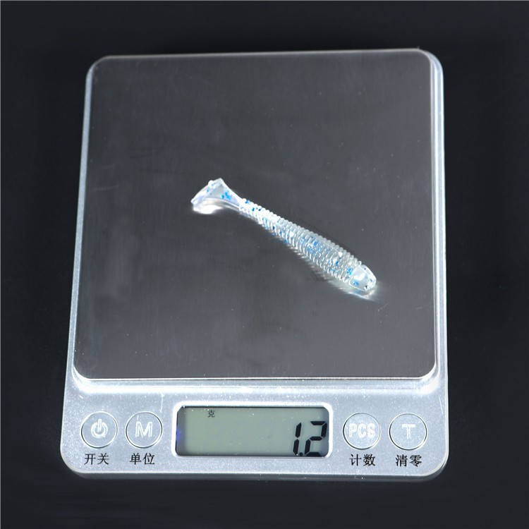 Set 10 Mồi Giả Mềm Thu Hút Câu Cá Hiệu Quả 5cm 0.7g