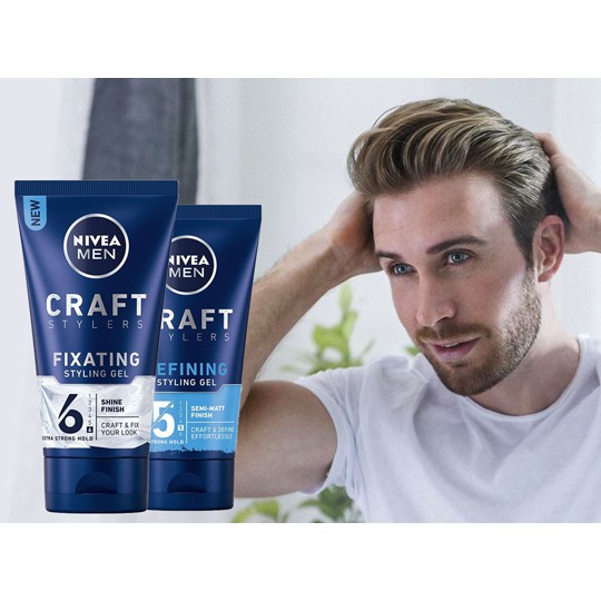 Kem, Gel tạo kiểu tóc Nivea men Craft Stylers 150ML – Nội địa Đức