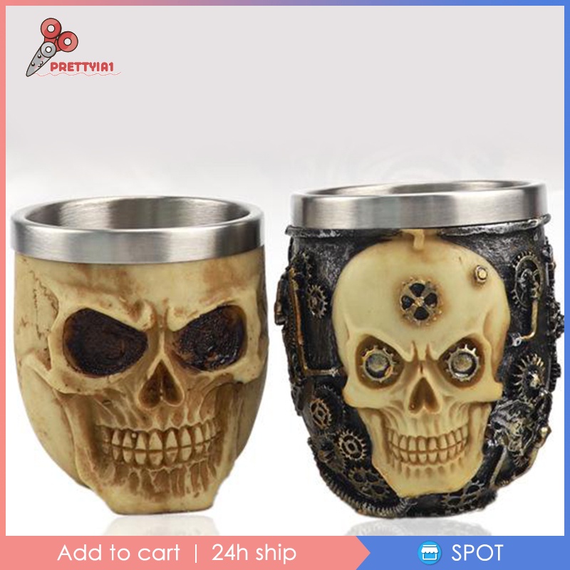 Cốc Đựng Xà Phòng Hình Đầu Lâu Prettyia1 Chịu Được Sức Nặng Cho Nam