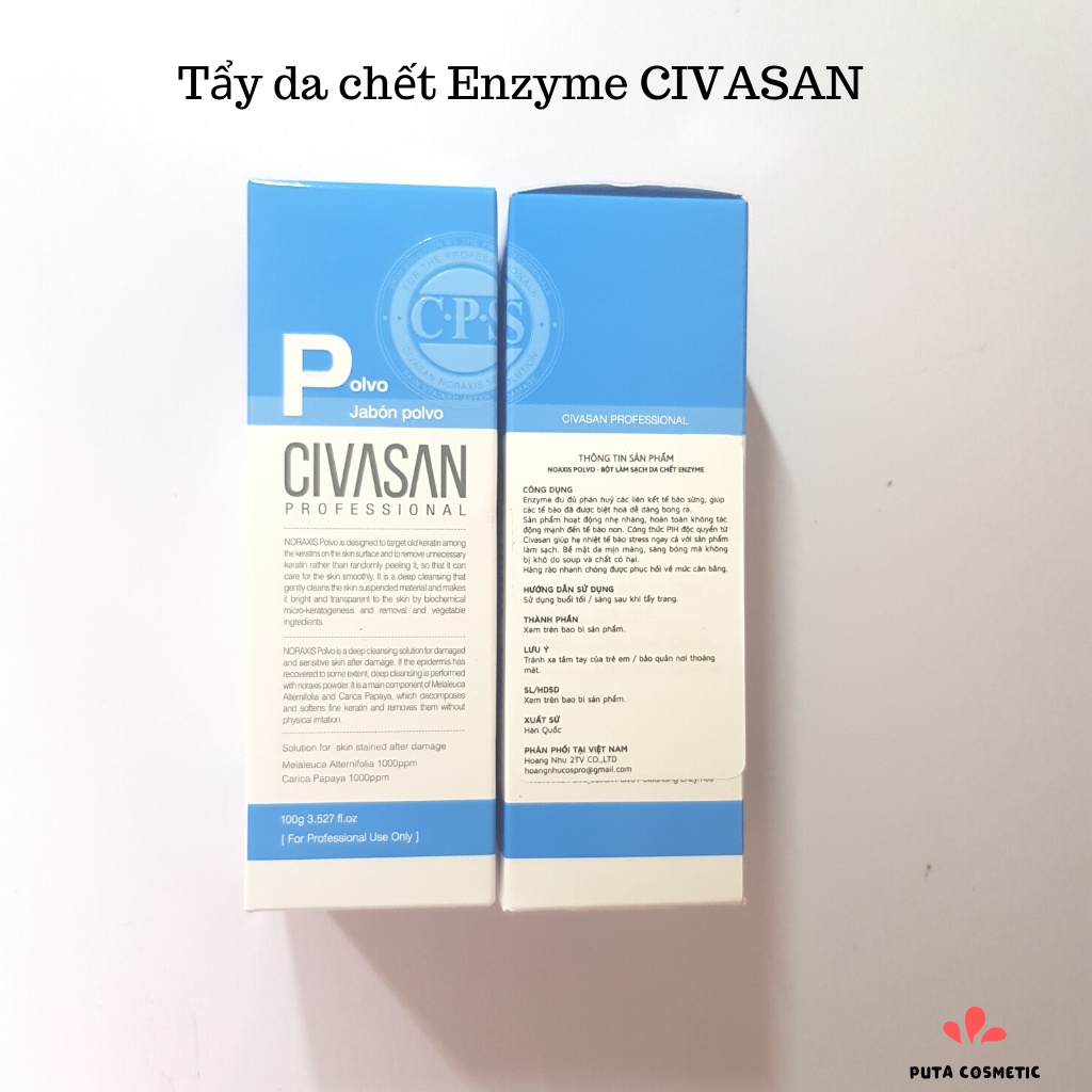 Tẩy da chết CIVASAN - CIVASAN Noraxis Polvo