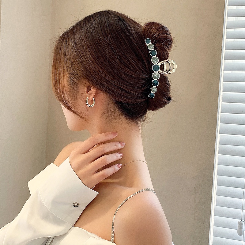 Kẹp Tóc Hình Cá Mập Bằng Kim Loại Đa Năng Tiện Dụng