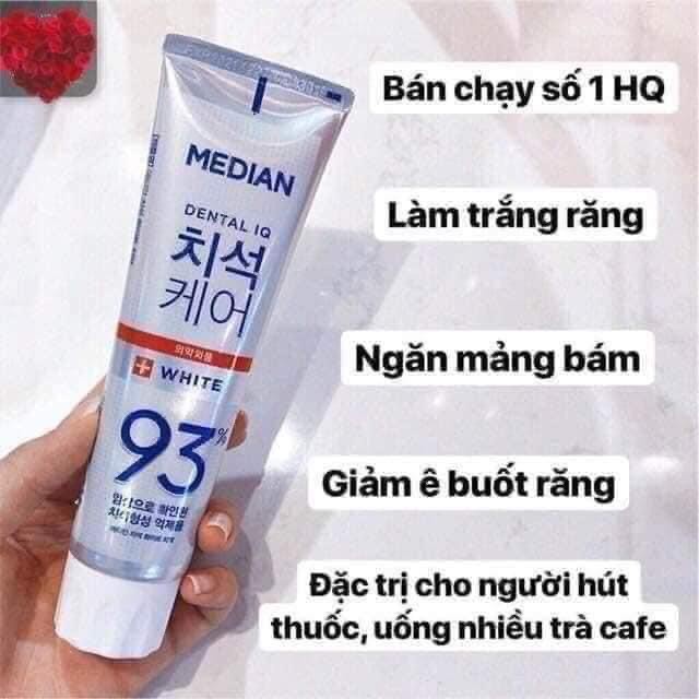 Kem Đánh Răng Median Dental IQ 93% Hàn Quốc 120g