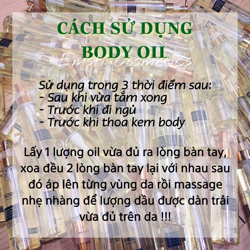 BODY OIL 4% BHA - Dưỡng ẩm và giúp da săn chắc