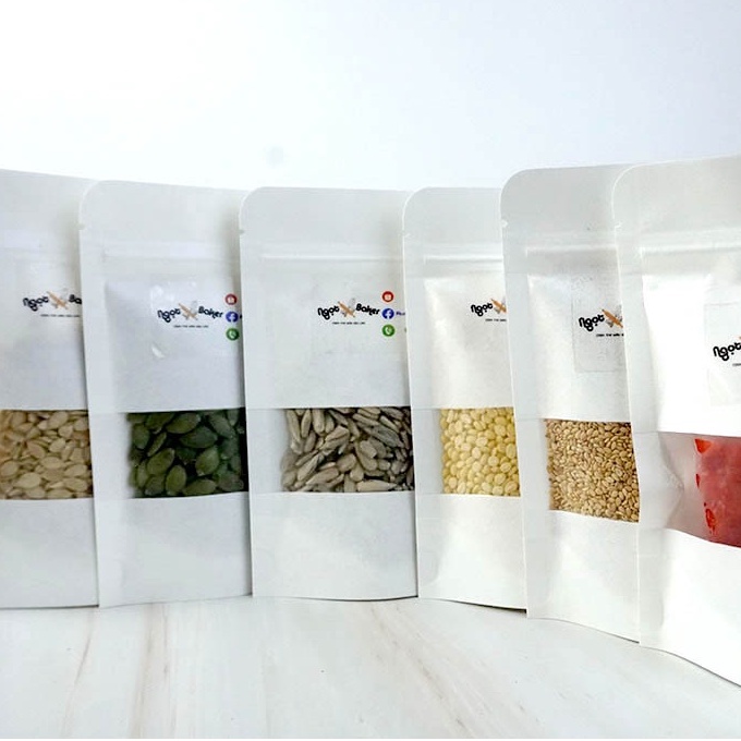 sét nguyên liệu làm nhân bánh Trung thu loại 1kg thật dễ dàng, đầy đủ, làm được 10 chiếc bánh thập cẩm, thơm ngon, combo