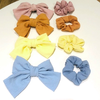 Set 2 dây buộc tóc phong cách Hàn Quốc xinh xắn cho nữ