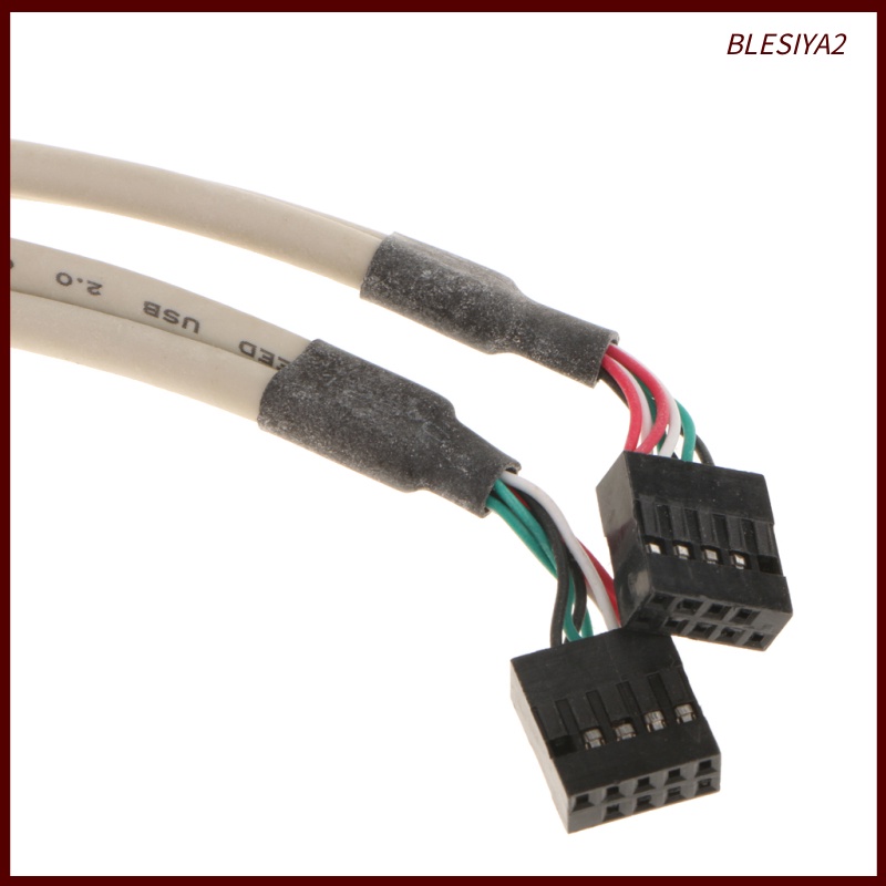 35cm USB 2.0 4-Port Back Panel Slot Bracket 10Pin Motherboard Header Cable