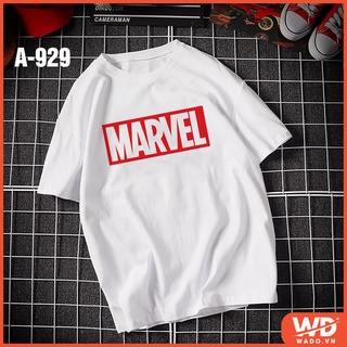 Áo thun nam tay lỡ wado in hình marvel mã a929