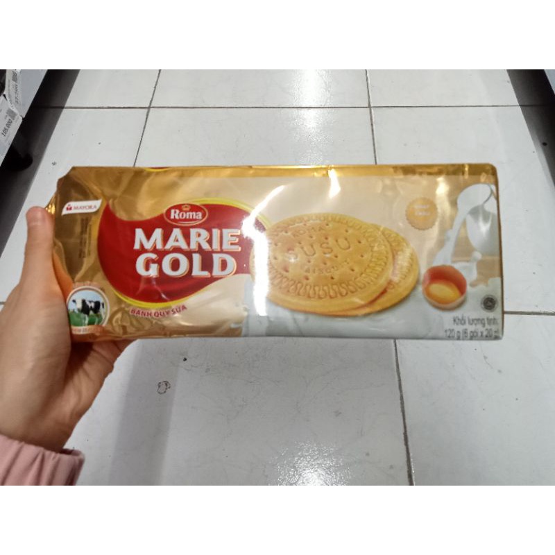 Bánh quy sữa roma Marie Gold