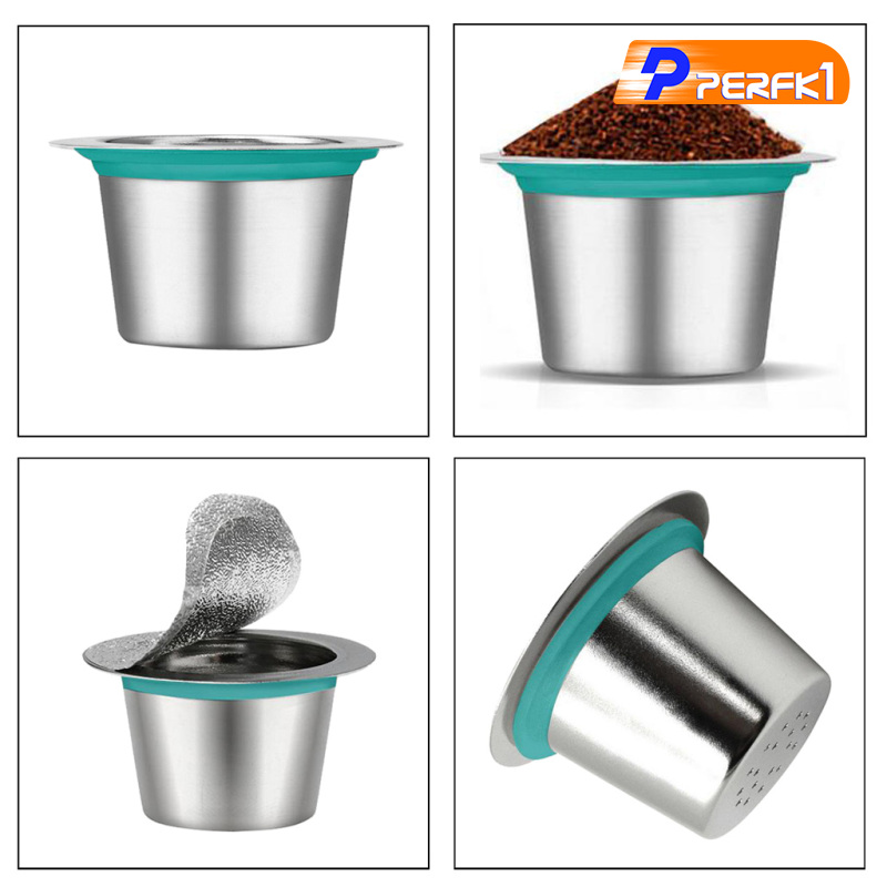 Hot-Refillable Stainless Steel Metal Coffee Filter Capsule Cup Maker