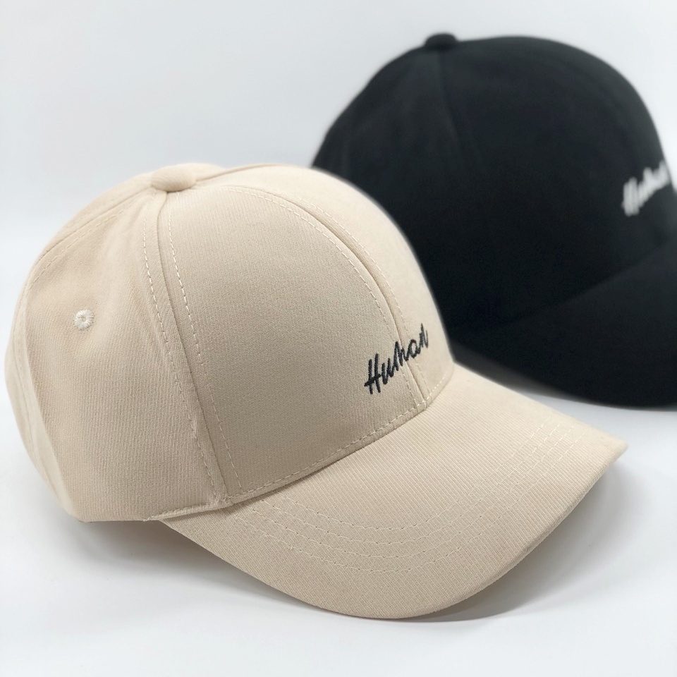 Mũ lưỡi trai - nón kết nhung Human nam nữ nhiều màu thời trang unisex