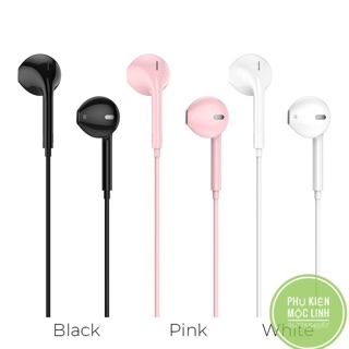 [ CHÍNH HÃNG HOCO M55 ] TAI NGHE CÓ DÂY NHÉT TAI SIÊU HAY CÓ MIC BẢO HÀNH 01THÁNG FULL BOX
