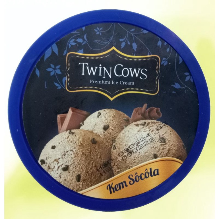 Kem Vinamilk Twin Cows 450ml Cao Cấp 4 vị Vị