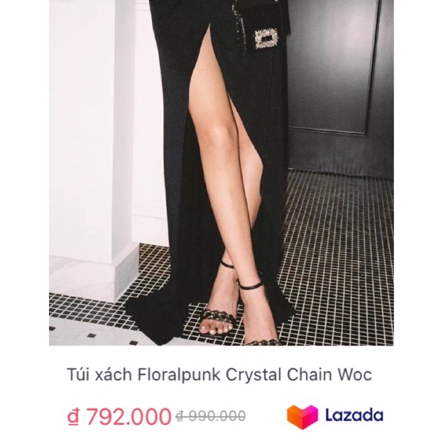 Túi Floralpunk Crystal Chain Woc Chính Hãng