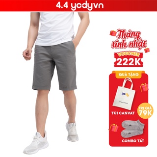 Quần sooc Nam YODY chất liệu kaki quần ngố nam QSM5057