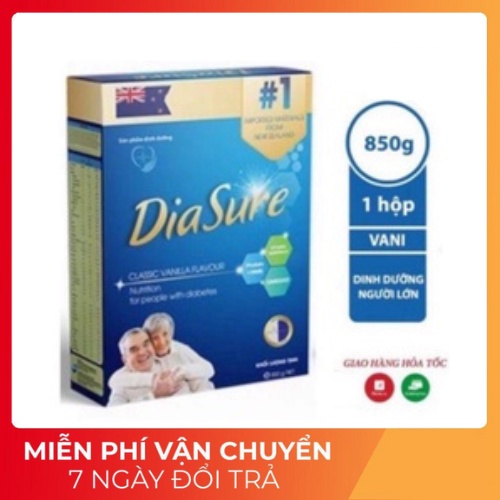 Sữa non Diasure dành cho người tiểu đường hộp giấy 34g