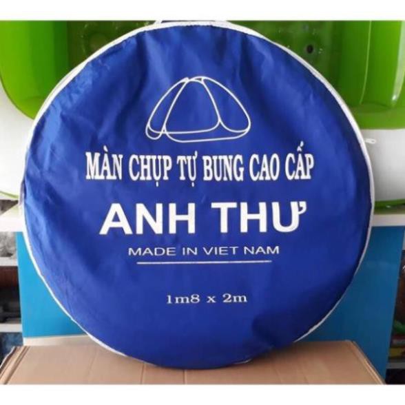 (Shopee Siêu Rẻ) Màn Chụp Tự Bung 1m2, 1m6, 1m8, 2m, 2m2 (Kèm Túi Đựng)