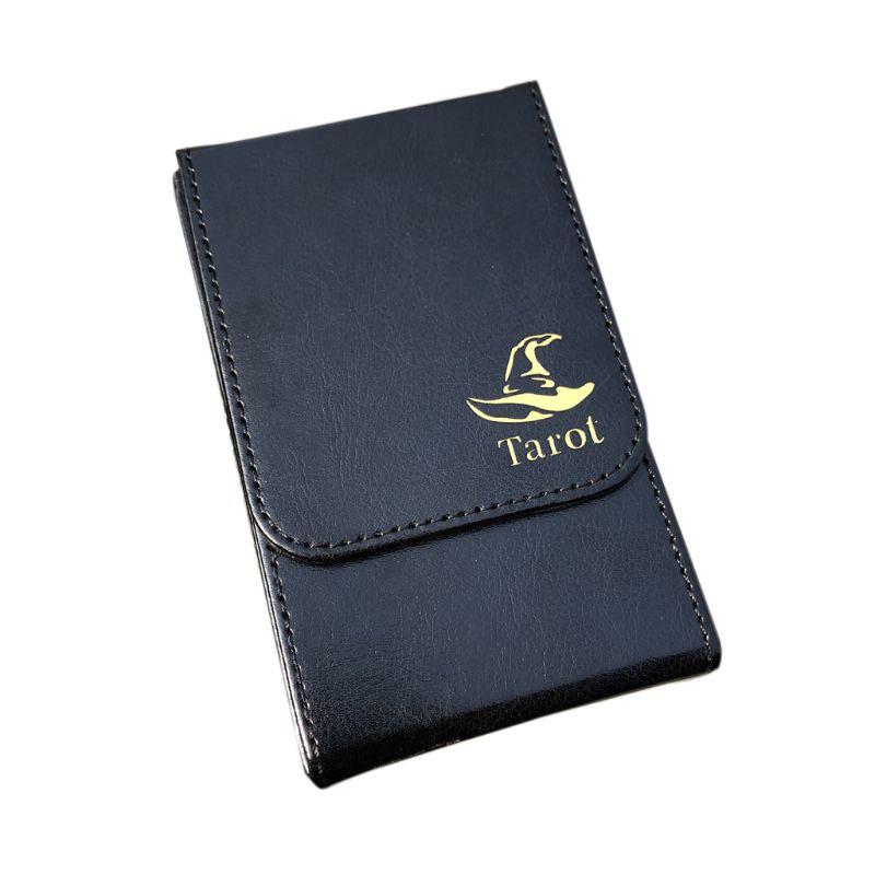 Hộp Da Đựng Thẻ Bài Tarot Hai Ngăn Tiện Dụng Ốp
