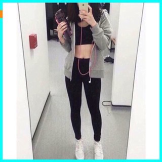 Quần legging dài thêu aber