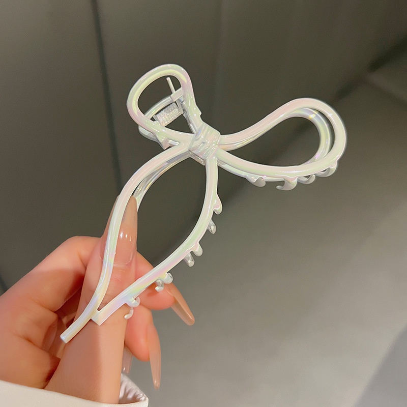 Kẹp Tóc Kim Loại Cỡ Lớn Thời Trang Hàn Quốc Cho Nữ