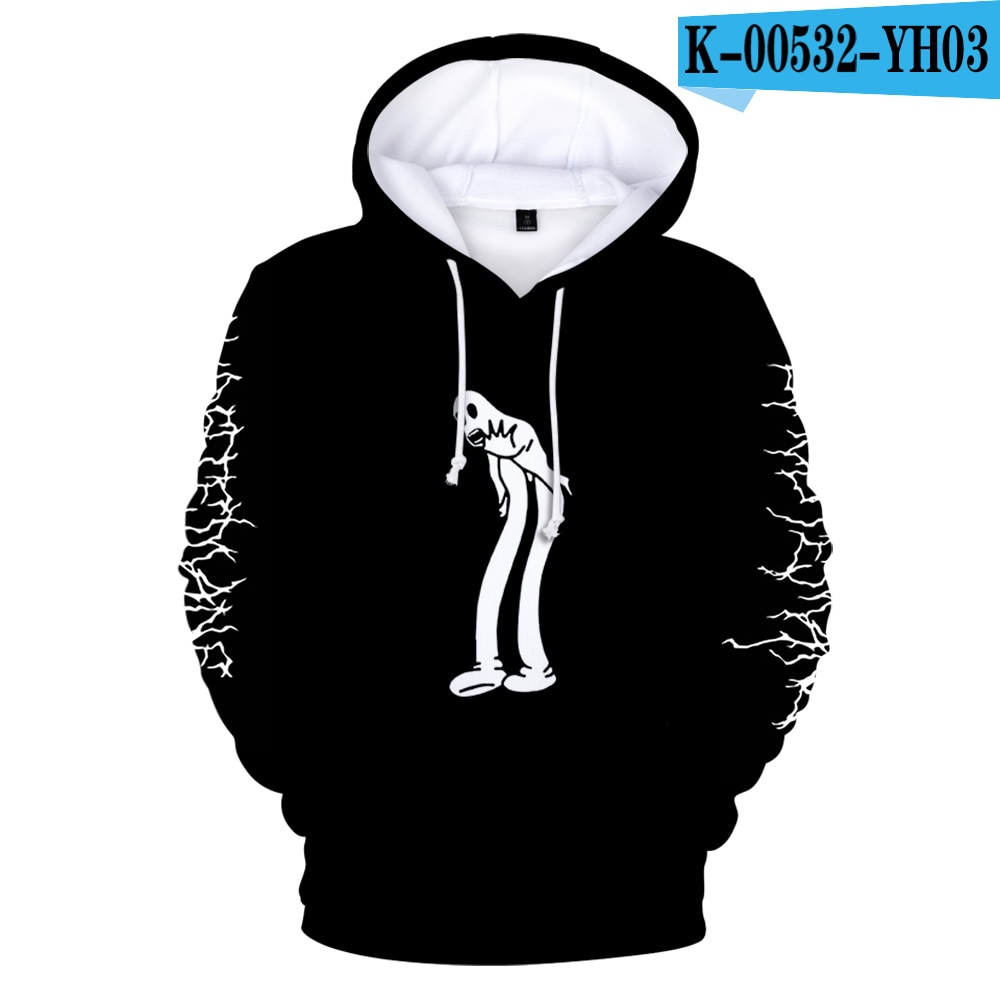 Áo Khoác Hoodie In Logo 3d Sáng Tạo Phong Cách Harajuku Cho Nam Và Nữ 2021