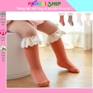 Tất Cổ Bèo Cho Bé Gái | Vớ Trẻ Em Mkhoaishop