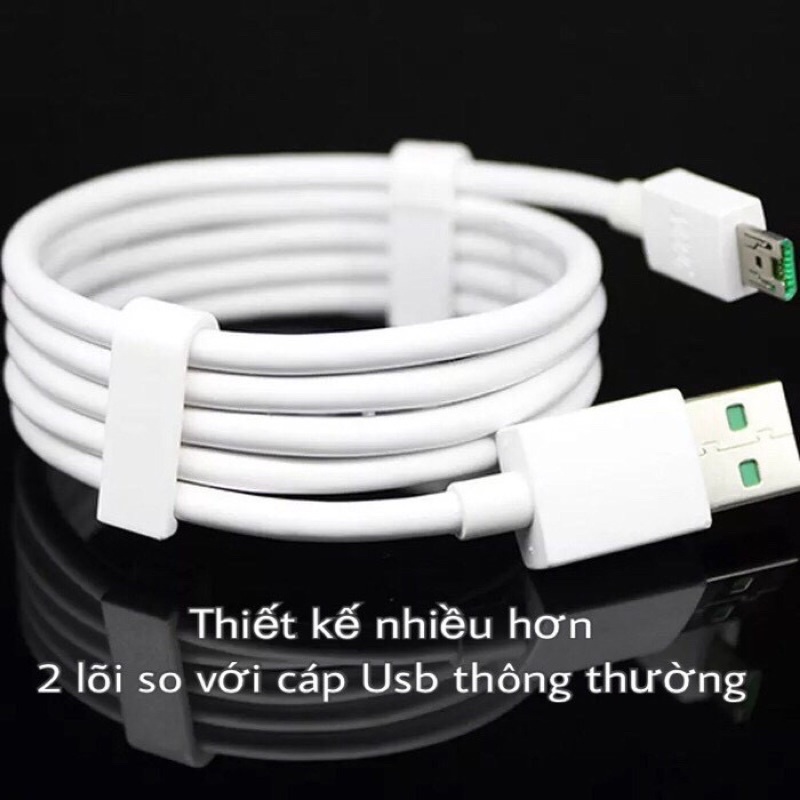 CÁP SẠC NHANH VOOC CHÍNH HÃNG OPPO( Bảo Hành 12 Tháng)
