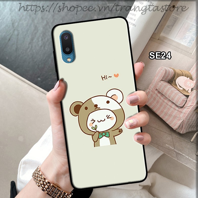 Ốp lưng Samsung A02 - M02 in hình dễ thương - in hình cute - siêu rẻ - chất lượng