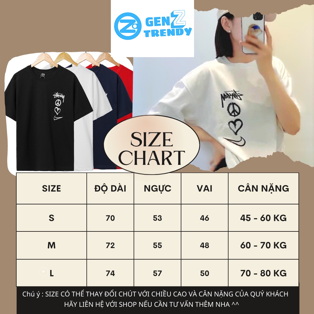 Áo thun NY monogram 100% cotton co giãn 4 chiều nam và nữ Genz Trendy