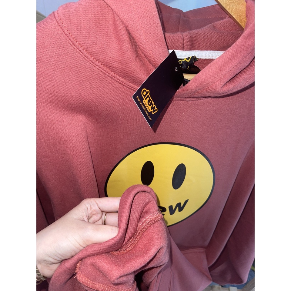 Áo Hoodie Drew House Nỉ Bông Form Rộng - Tặng Móc Khóa Drew 25k