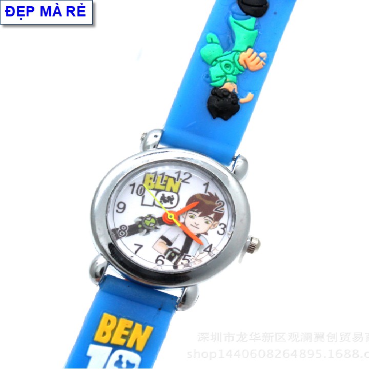 Đồng hồ dành cho bé trai hình Ben 10