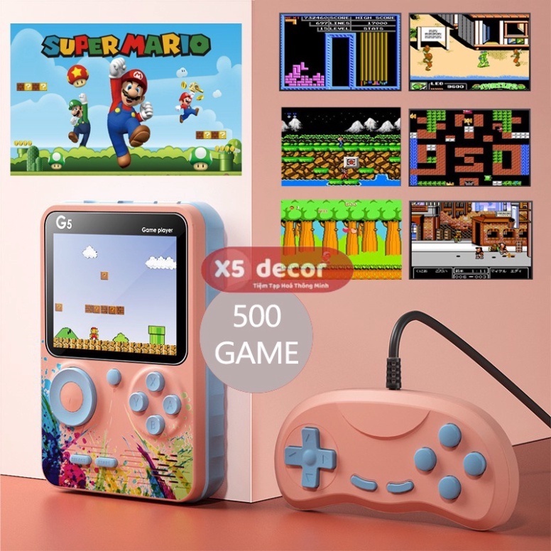 Máy Chơi Game Bản 2022 Pixar 4  - 2 Người Chơi - Kết Nối Tivi Âm Thanh Hình Ảnh Rõ Nét Bảo Hành 12 Tháng