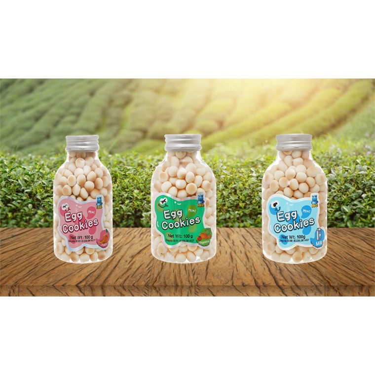 Bánh ăn dặm men bi sữa/ rau củ/trái cây/ pudding BIO đủ vị cho bé