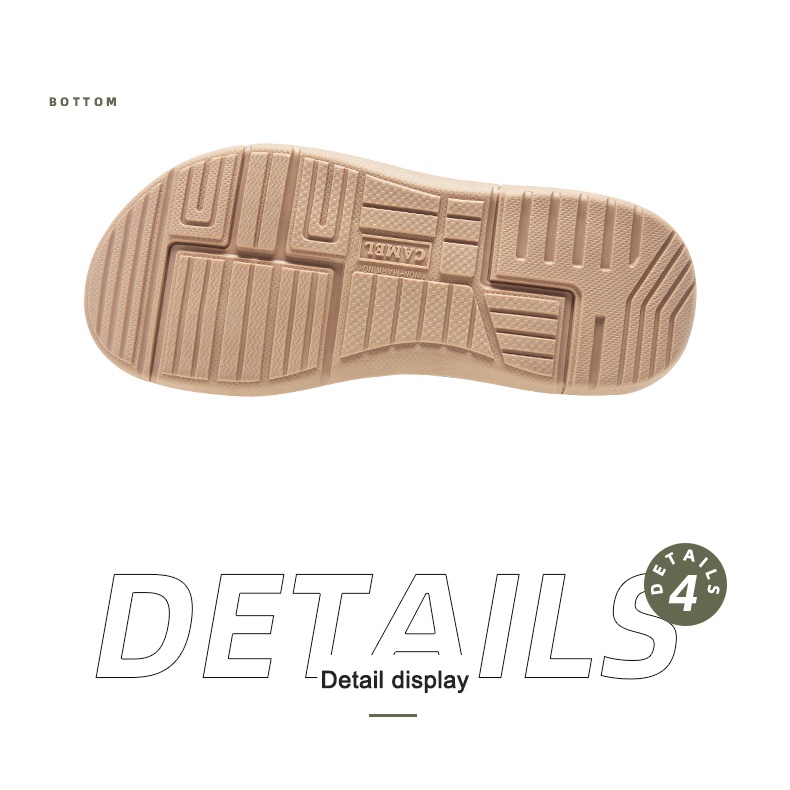Giày quai hậu đi biển CAMEL chống trượt chất lượng cao cho nam