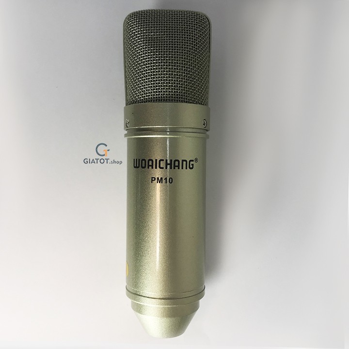 Micro thu âm Studio Woaichang cao cấp PM10