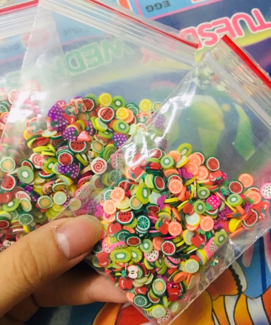 Nail đất sét cắt sẵn 10g