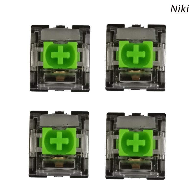 Bộ 4 Công Tắc Rgb Smd Màu Xanh Lá Cho Bàn Phím Cơ Razer