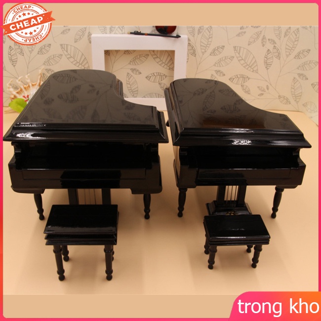 Mô hình đàn piano mini dùng trang trí