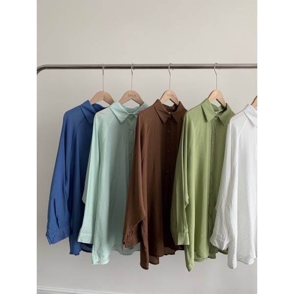 ÁO SƠ MI CỔ ĐỨC DÁNG DÀI 101