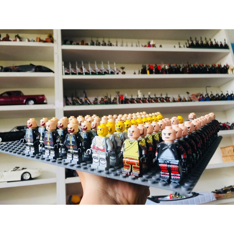lego minifigures samurai đen (mua trên 10 tặng thêm phụ kiện)