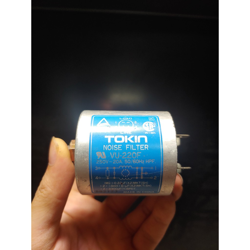 Lọc nguồn TOKIN 250V-20A, 250V-15A