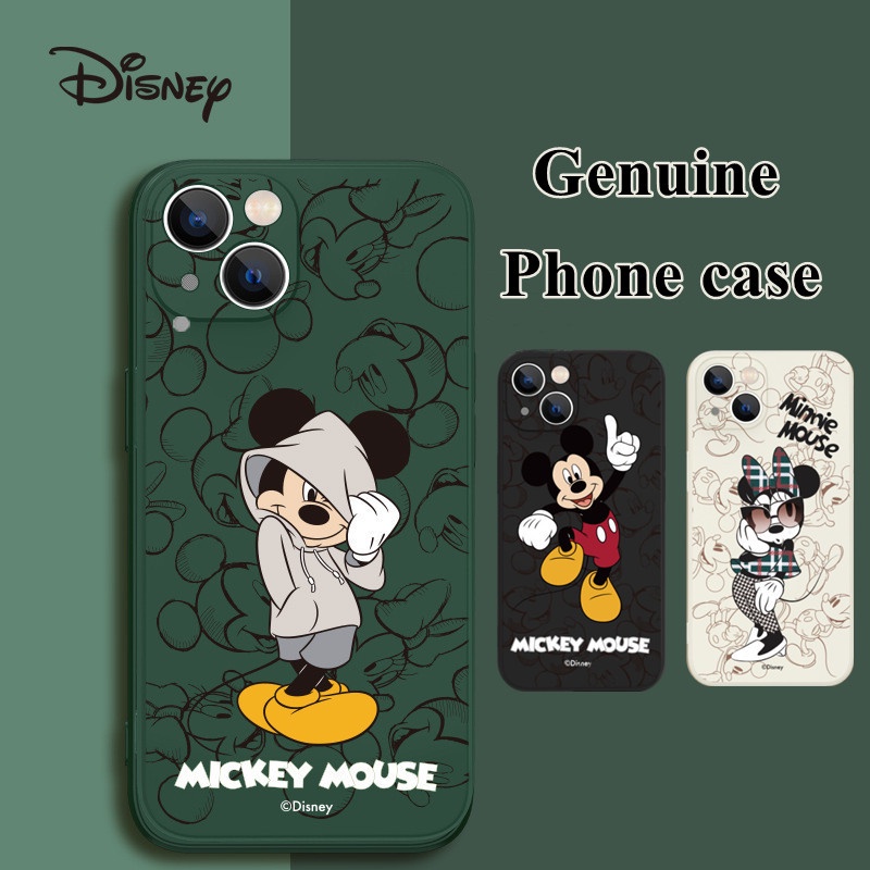 Ốp điện thoại silicon hình chuột Mickey Minnie cho IPHONE 13 12 11 PRO MAX 6 6S 7 8 PLUS X XR XS MAX SE 2020