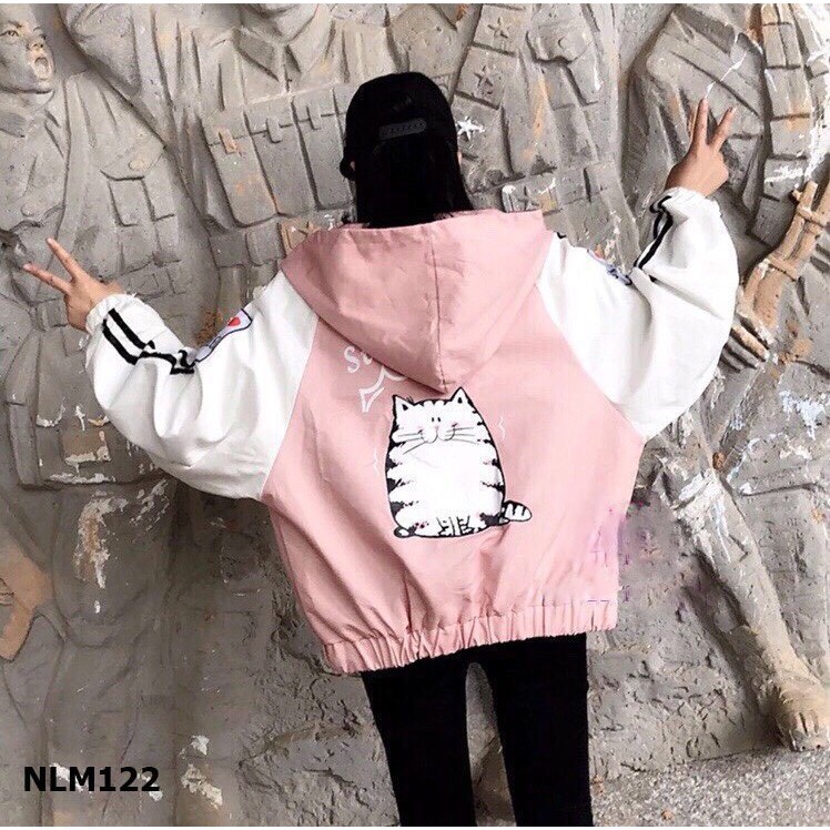 [S04] Áo khoác nữ Áo khoát nữ gió dù 2 lớp chống nắng Icon mặt cười mẫu mới hàng chuẩn shop ngộ nghĩnh - M052 | BigBuy360 - bigbuy360.vn