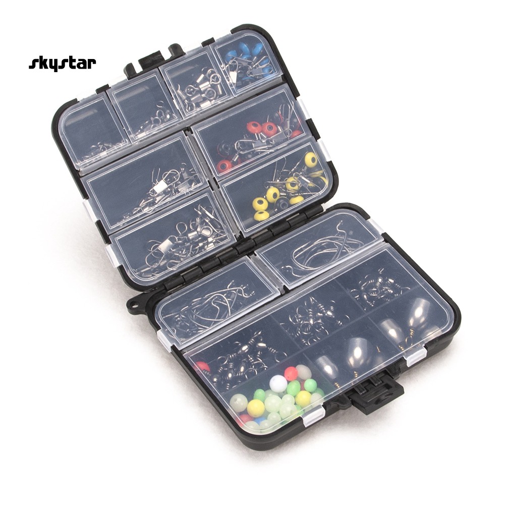 Hộp 160 Phụ Kiện Câu Cá Chuyên Nghiệp