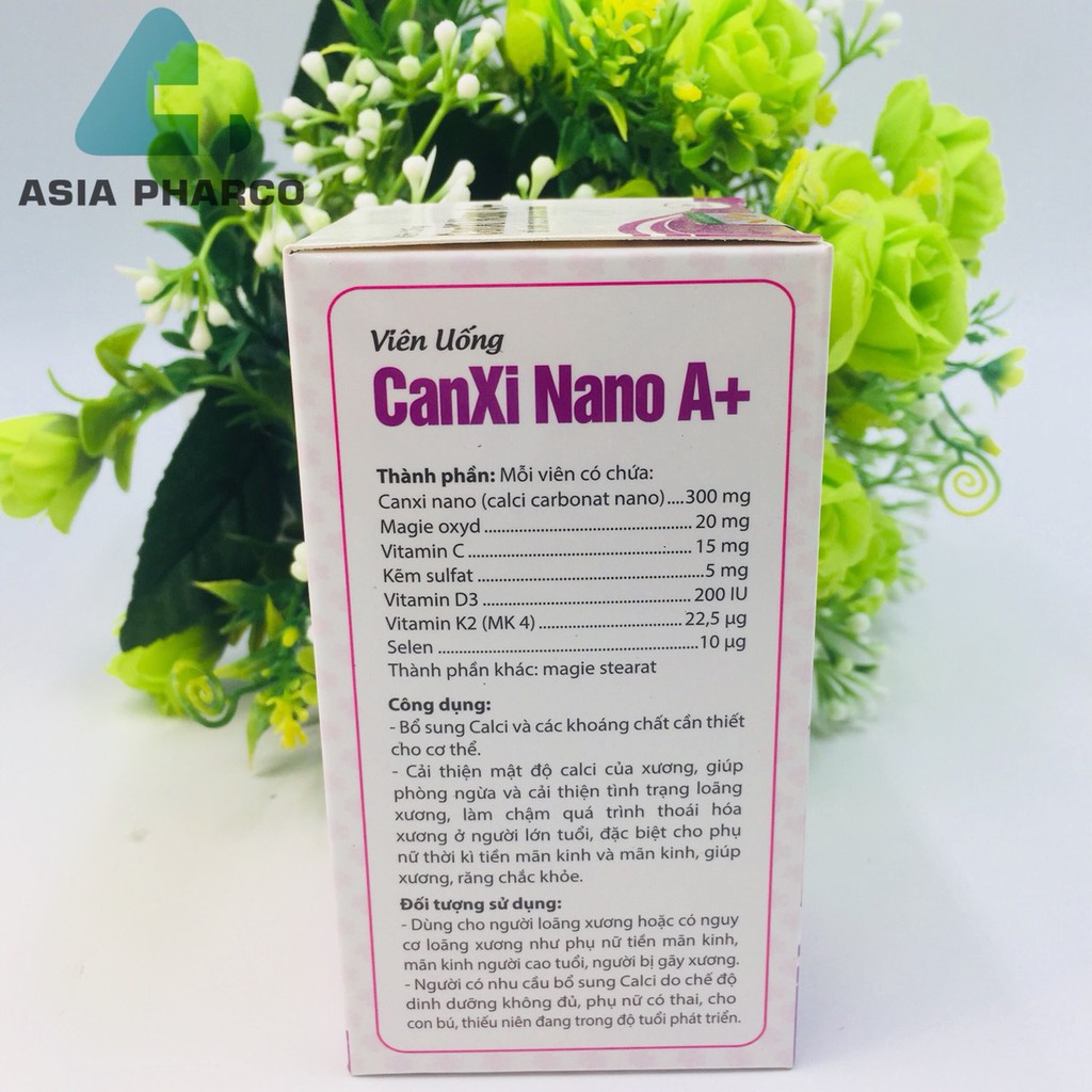 Viên uống Canxi Nano A+